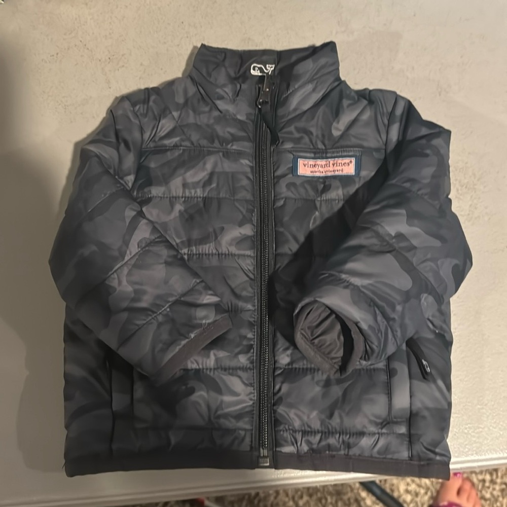 New Vineyard Vines Reversible Jacket 3-6 months